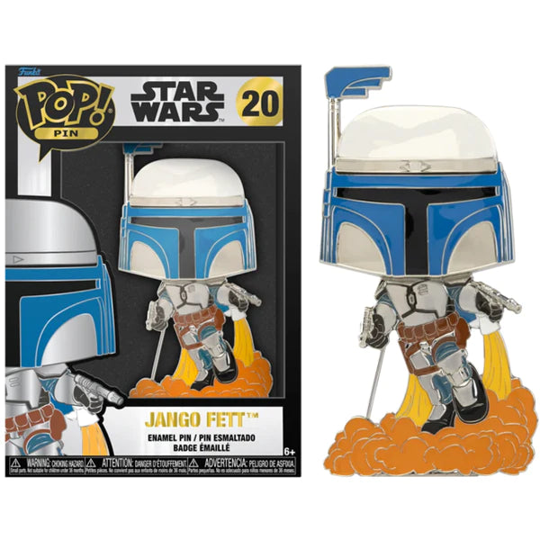 Star Wars: Jango Fett: 10cm Funko Enamel Pin