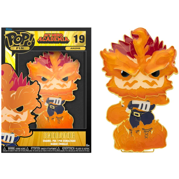 My Hero Academia: Endeavor: 10cm Funko Enamel Pin