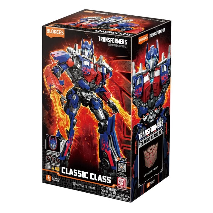 Transformers Optimus Prime Classic Class Blokees Model Kit Action Figure