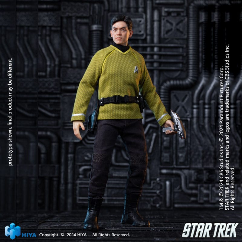 Star Trek 2009 Exquisite Super Series Sulu 1/12 Scale Previews Exclusive Action Figure