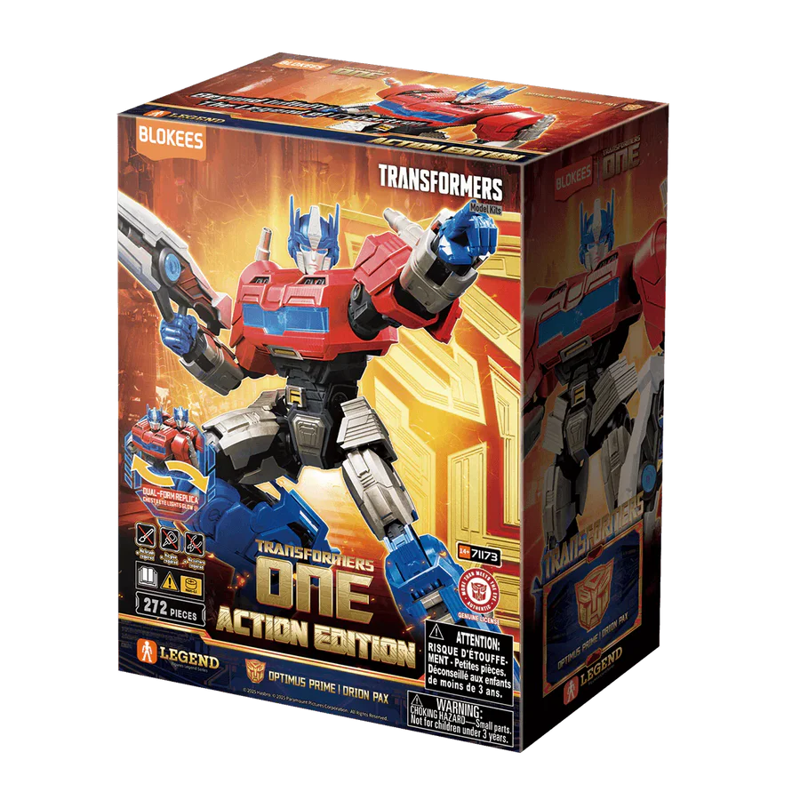 Transformers One Optimus Prime / Orion Pax Action Edition Blokees Model Kit