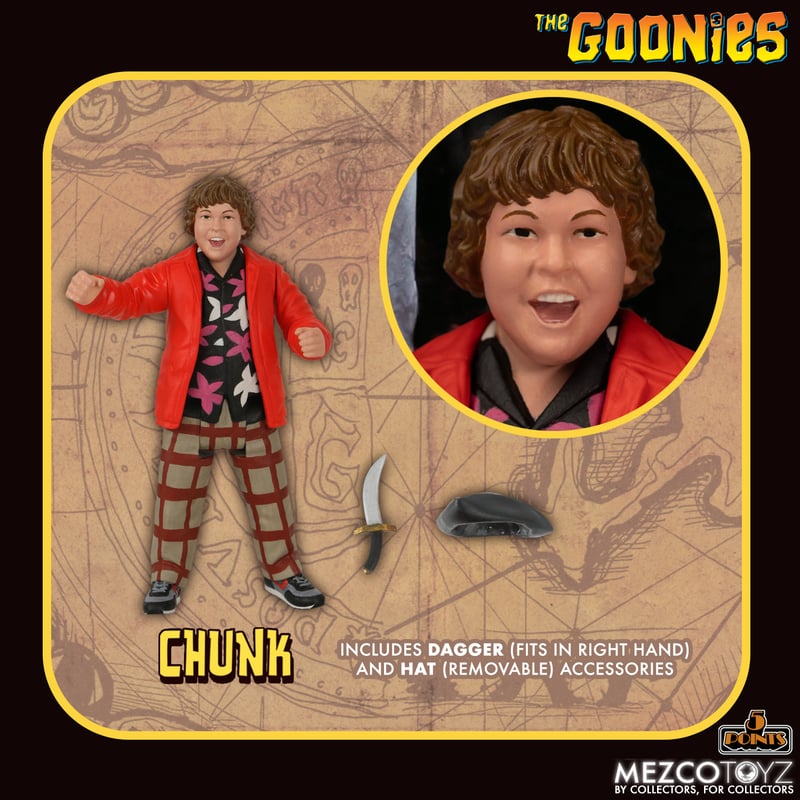 The Goonies Mezco 5 Points Set of 5 Action Figures