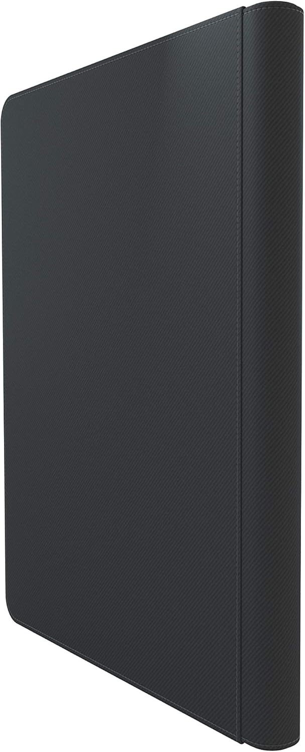Gamegenic Zip-Up Album Trading Card Binder (Black) (18-Pocket/360 Card Capacity)