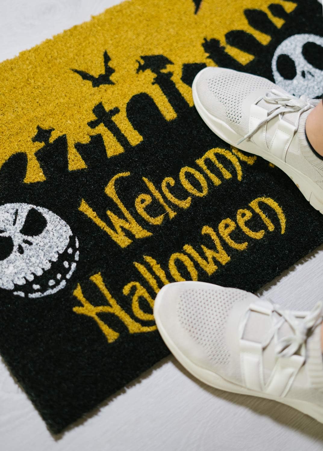 The Nightmare Before Christmas Welcome to Halloween Town Doormat