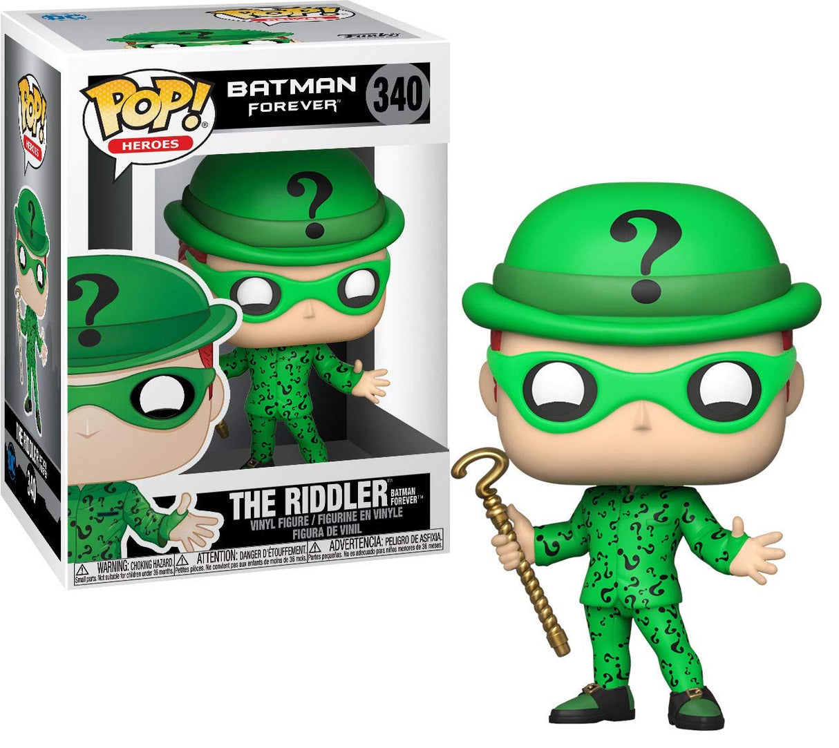 DC Comics The Riddler (Batman Forever) Funko Pop! Vinyl Figure #340