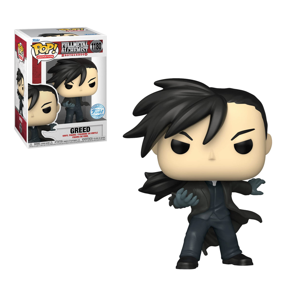 Fullmetal Alchemist Brotherhood Greed Funko Pop! Vinyl Figure #1180