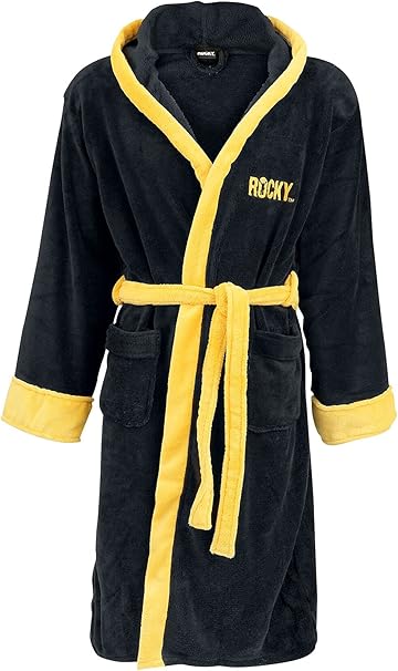 Rocky Balboa Italian Stallion Hooded Bathrobe