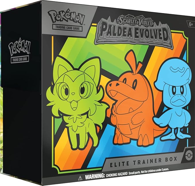 Pokemon Trading Card Game - Scarlet and Violet - Paldea Evolved - Elite Trainer Box