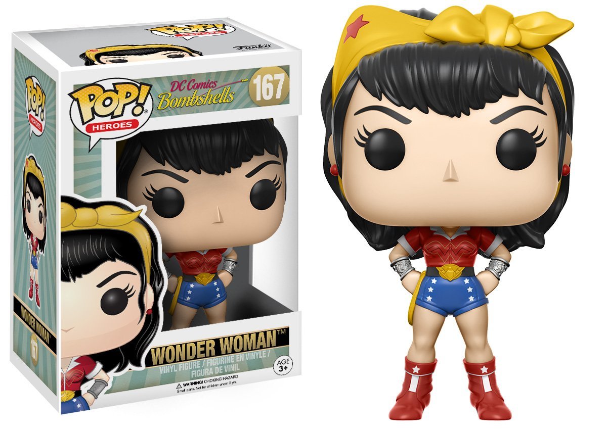 DC Comics Bombshells Wonder Woman Funko Pop! Vinyl Figure #167