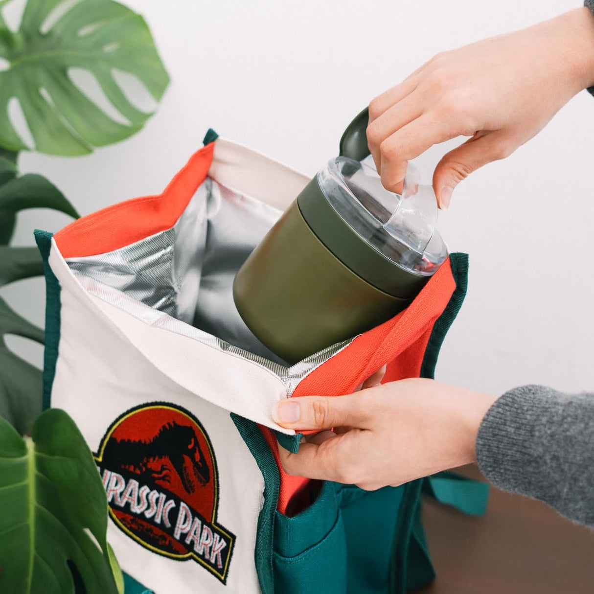 Jurassic Park Insulated Lunch Bag
