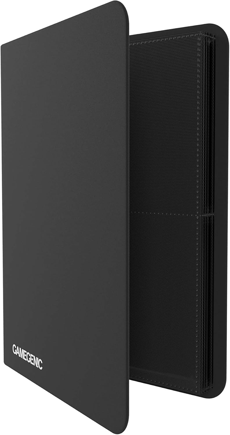 Gamegenic Casual Album Trading Card Binder (Black) (8-Pocket/160 Card Capacity)