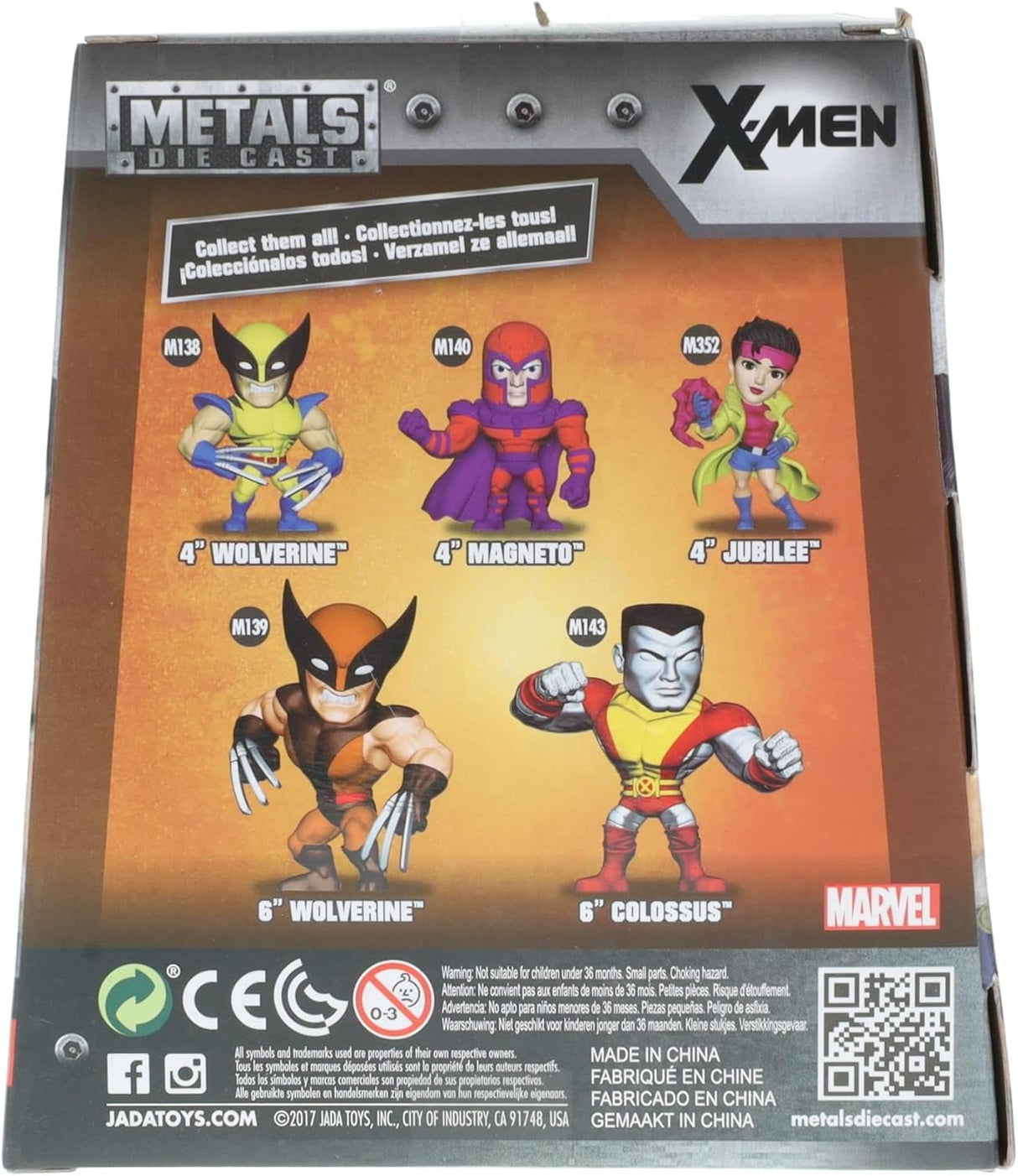 Marvel X-Men Logan Wolverine (Loot Crate Exclusive) Metals Die Cast Figure