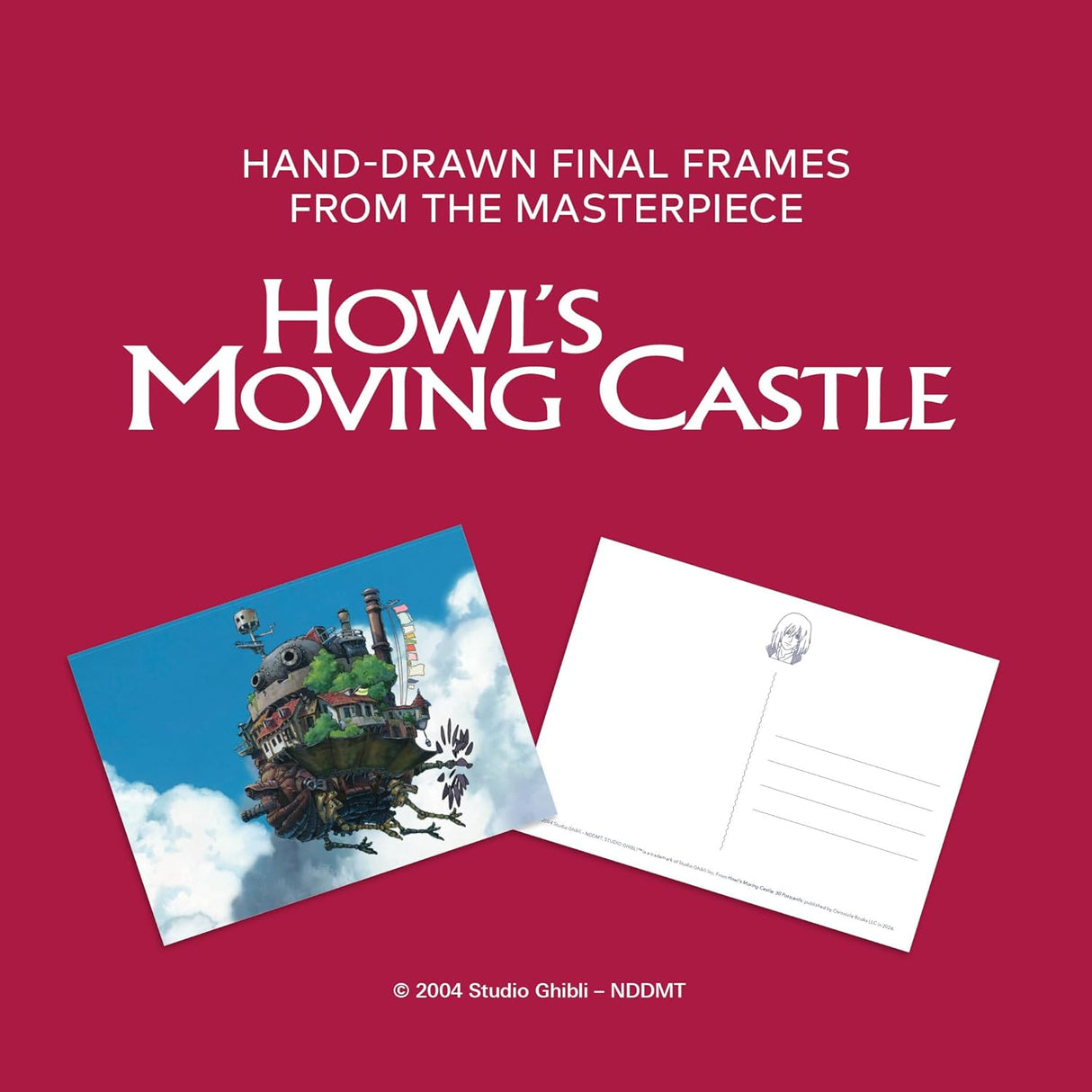 Studio Ghibli Howl's Moving Castle Set of 30 Postcards