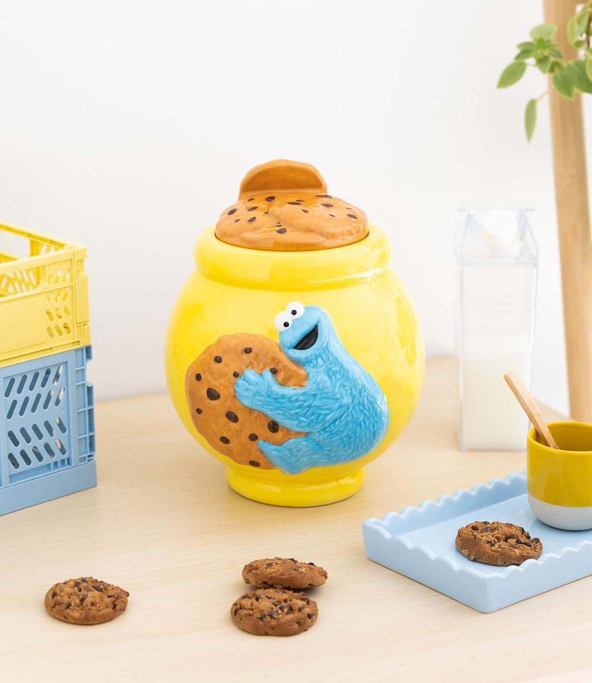 Sesame Street Cookie Monster Deluxe Cookie Jar