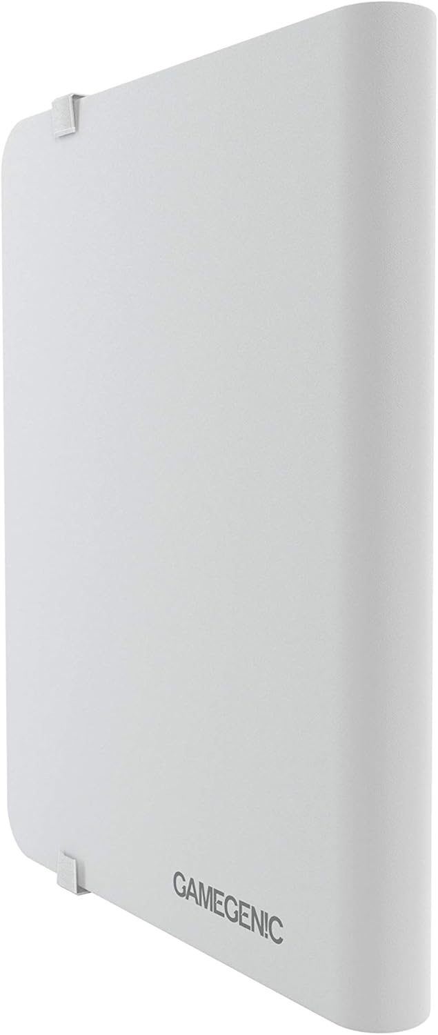 Gamegenic Casual Album Trading Card Binder (White) (8-Pocket/160 Card Capacity)