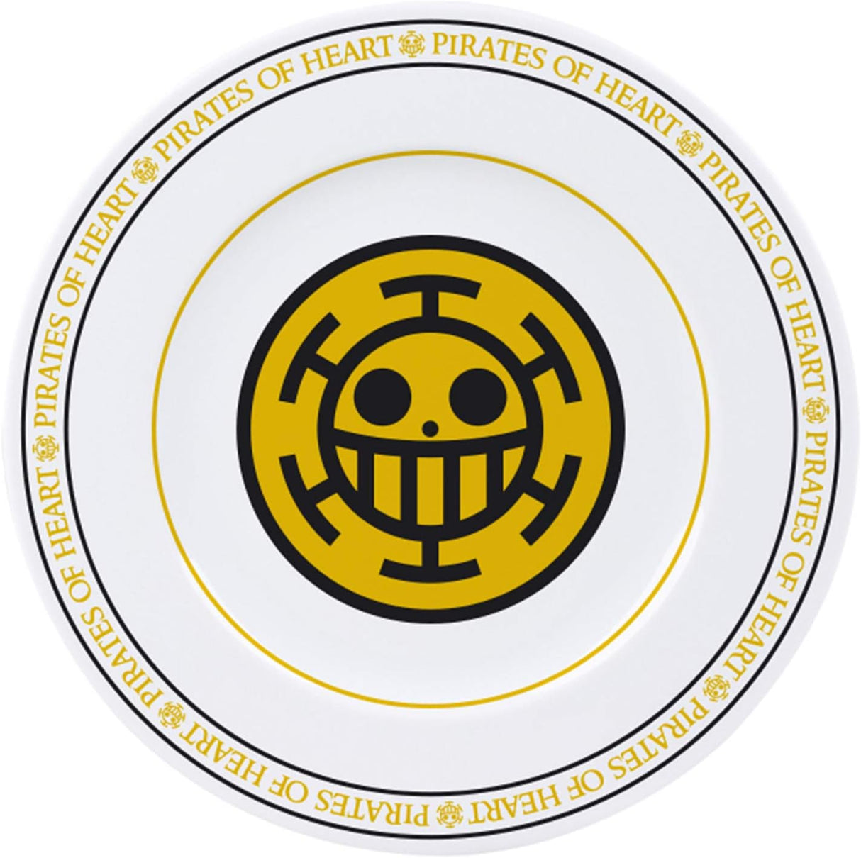 One Piece Porcelain Plates 4-Pack