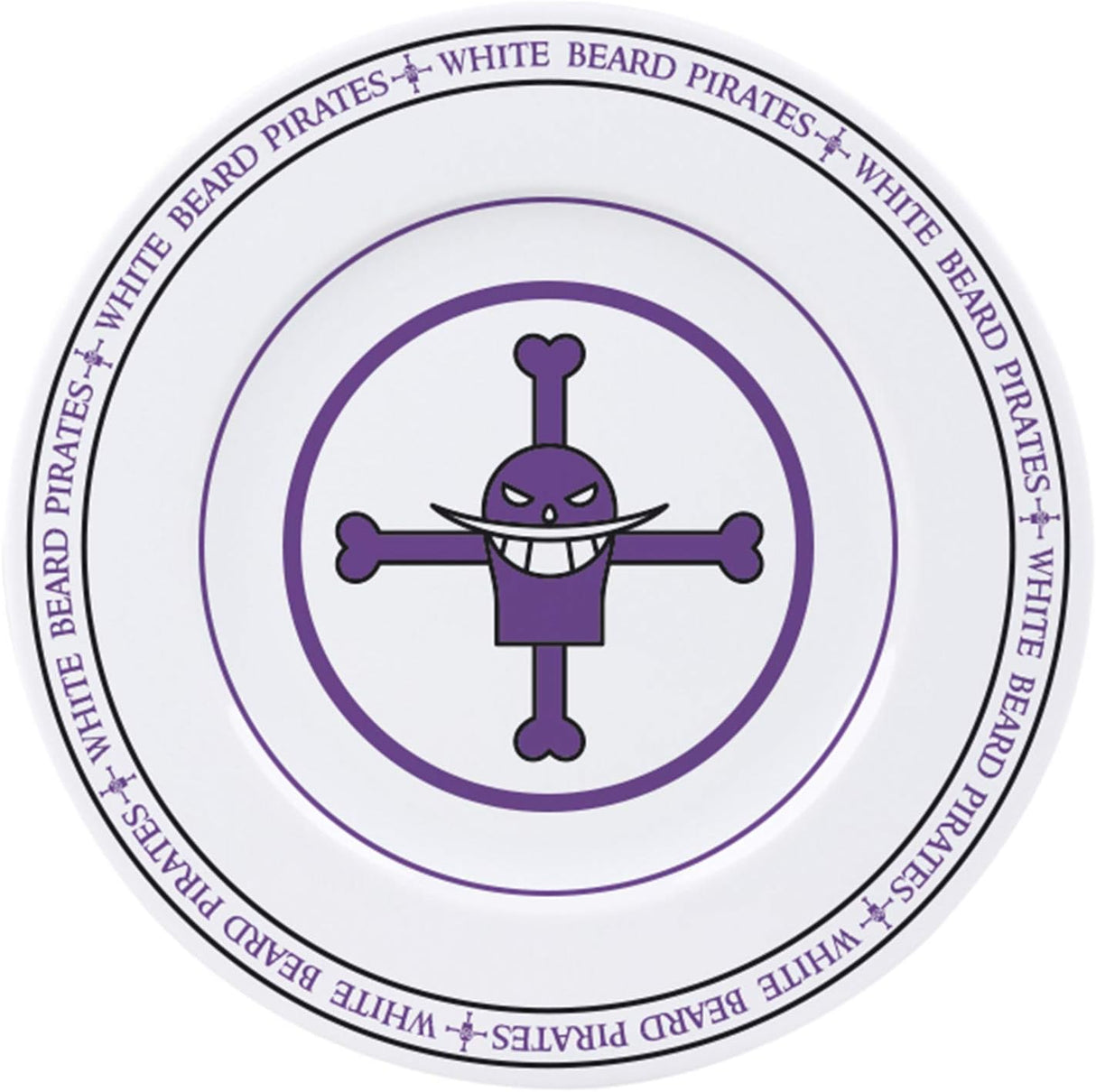 One Piece Porcelain Plates 4-Pack