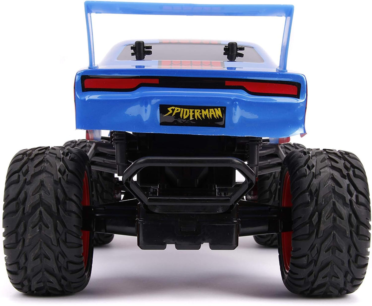 Marvel Spider-Man Dodge-Charger Daytona Jada 4x4 Elite RC Car