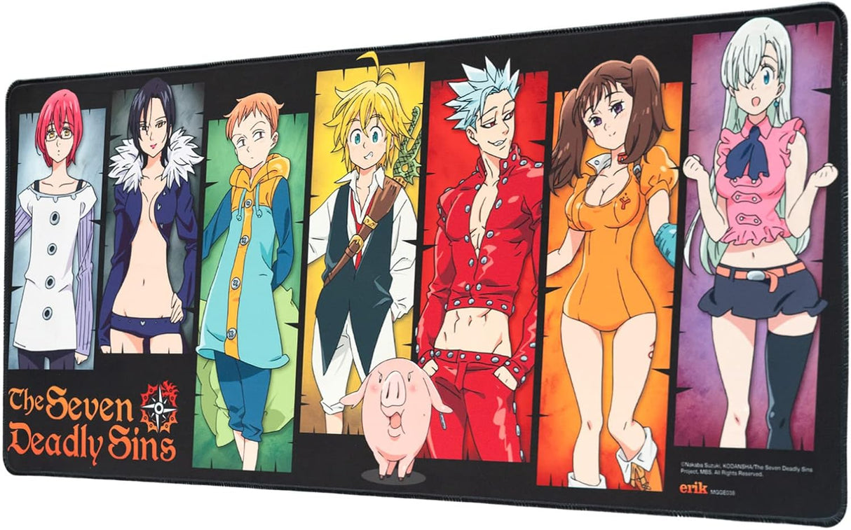 The Seven Deadly Sins XL Mouse/Desk Mat