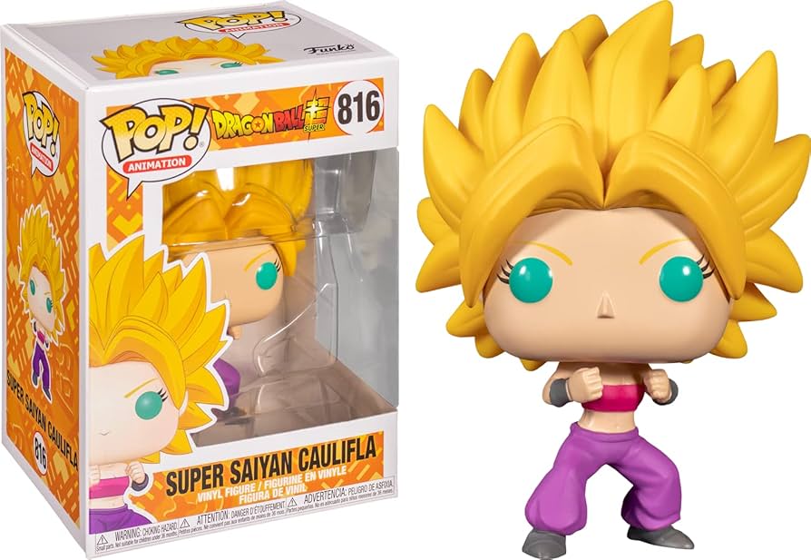 Dragon Ball Super Super Saiyan Caulifla Funko Pop! Vinyl Figure #816