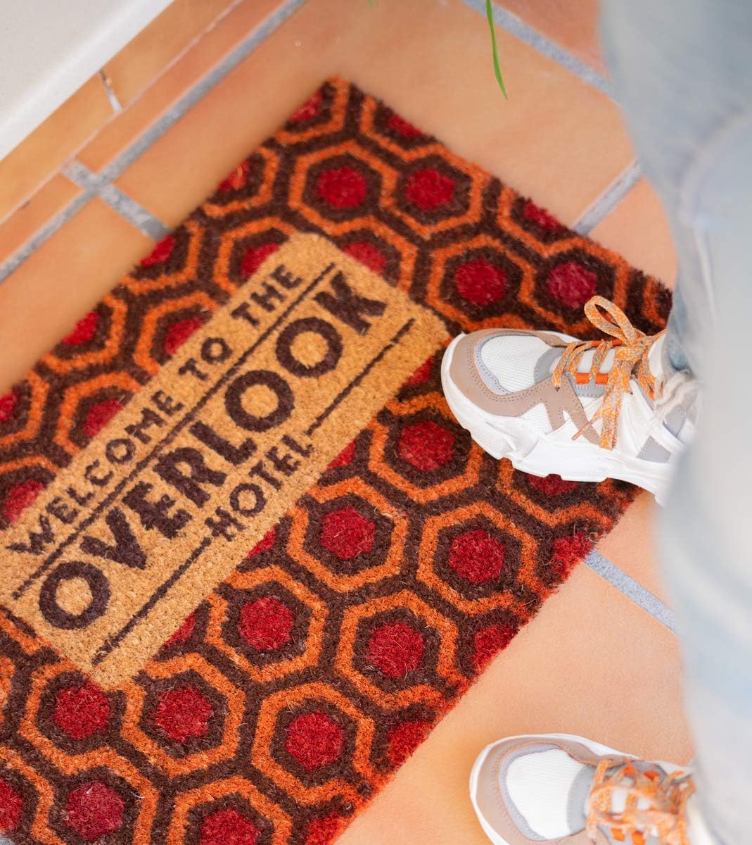 The Shining "Welcome to the Overlook Hotel" Doormat