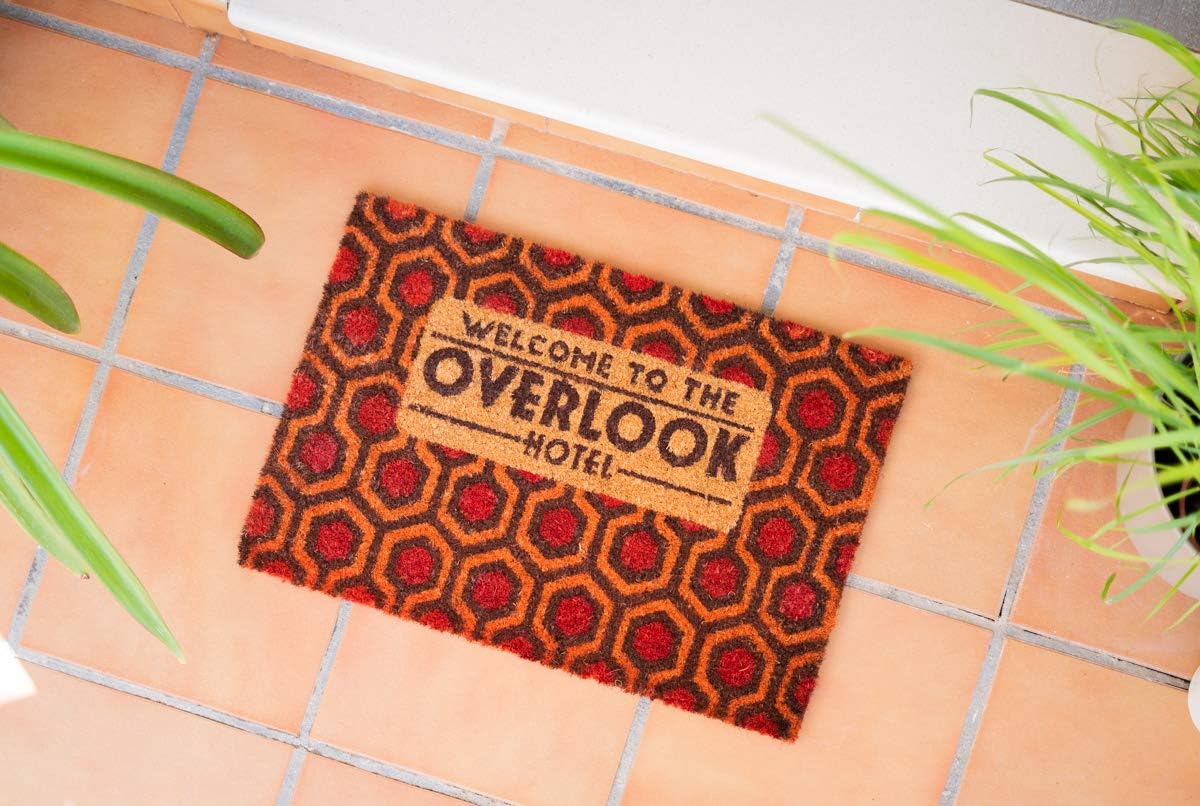 The Shining "Welcome to the Overlook Hotel" Doormat