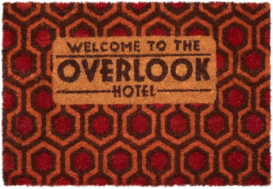 The Shining "Welcome to the Overlook Hotel" Doormat