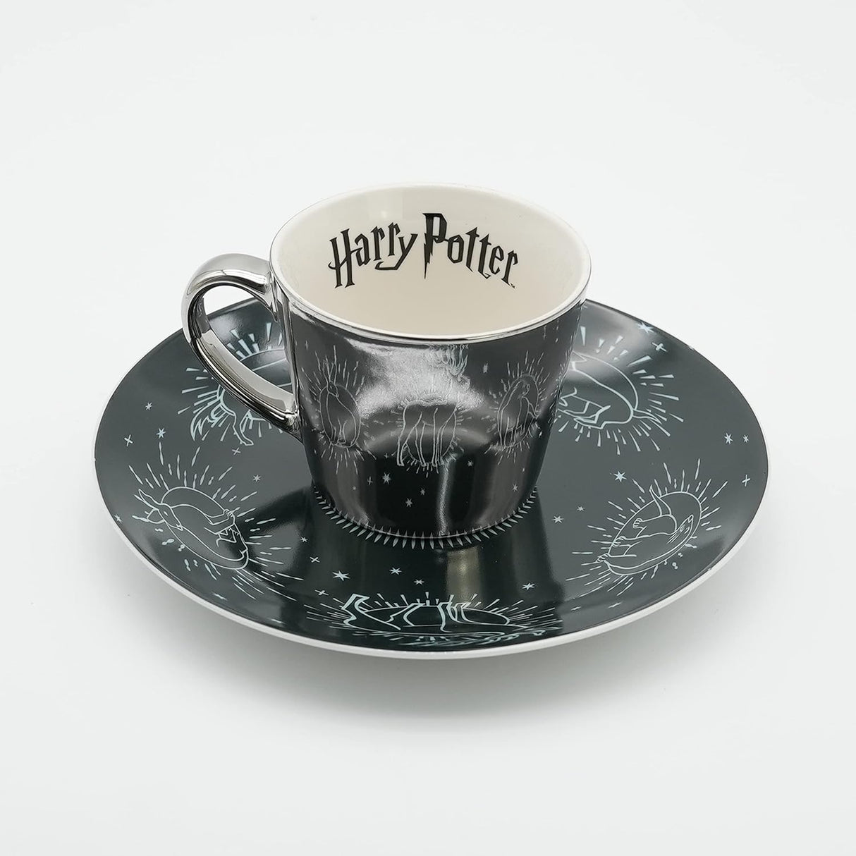 Harry Potter Patronus Mirror Mug and Plate Set