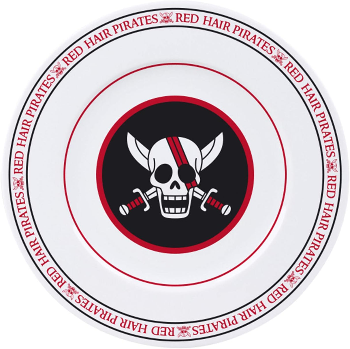 One Piece Porcelain Plates 4-Pack