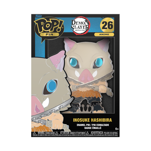 Demon Slayer Inosuke Hashibira Funko Pop! Pin #26
