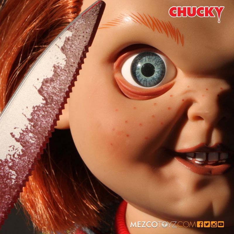 Child's Play 2 Chucky (Evil Face) 15" MDS Mega Scale Talking Doll