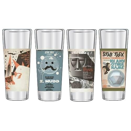 Star Trek The Original Series Fine Art Shot Glasses Set 16 of 20