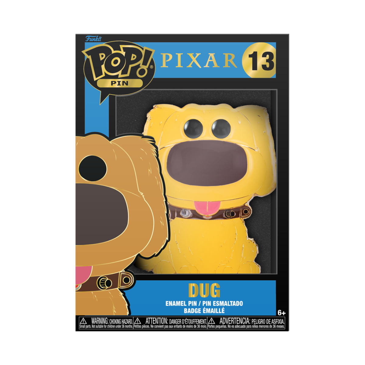 Disney Up Dug Funko Loungefly Pop Pin