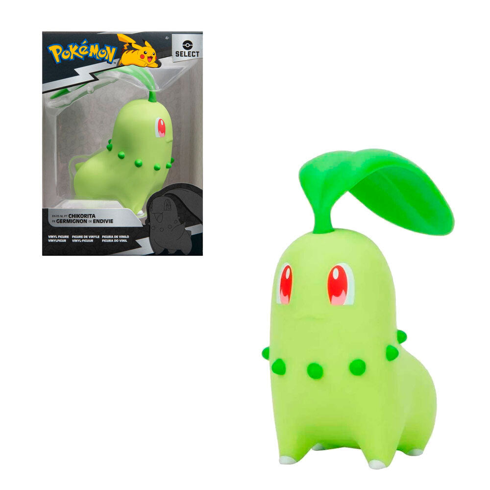Pokemon Select Chikorita 8cm Vinyl Figure