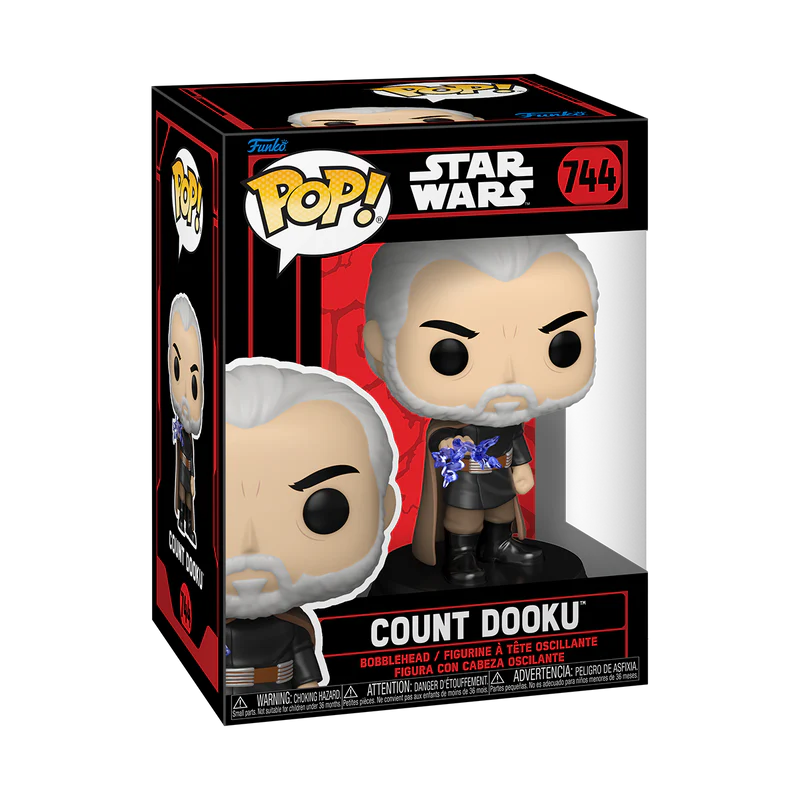 Pop Star Wars Darkside Count Dooku Vinyl Figure