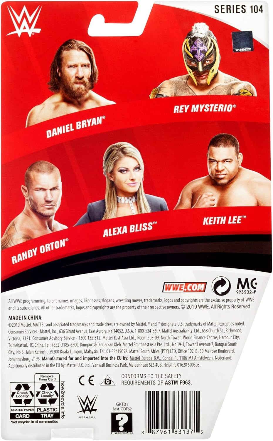 WWE Alexa Bliss Wrestling Series 104 Action Figure