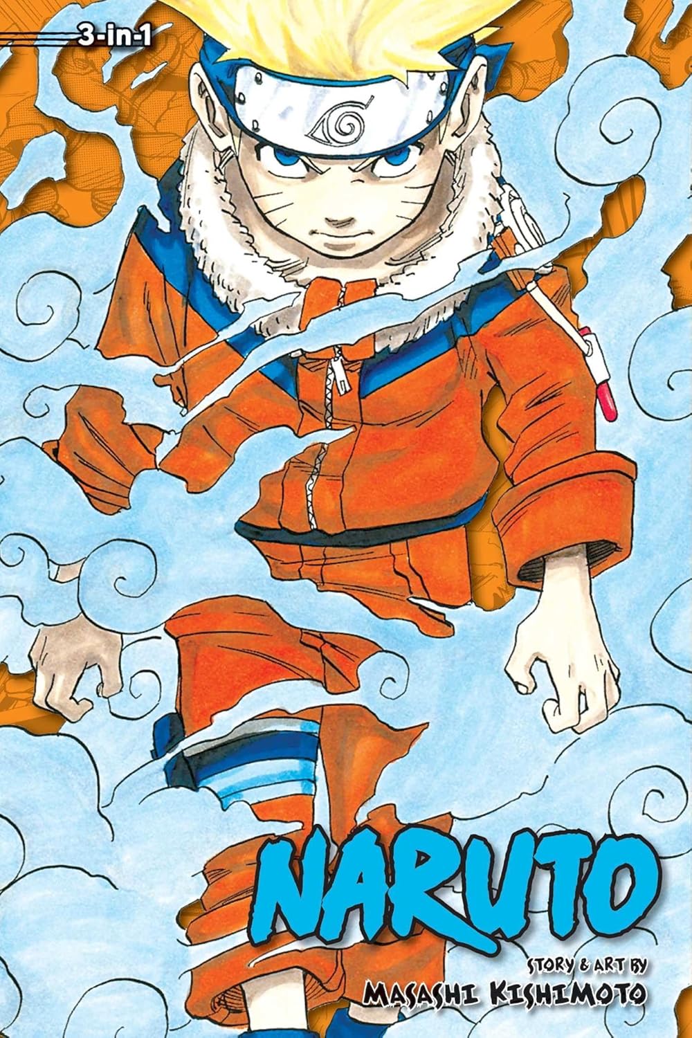 Naruto Omnibus Volumes 1, 2 & 3