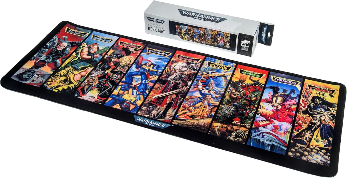 Warhammer 40k Classic Codex Covers Desk Mat