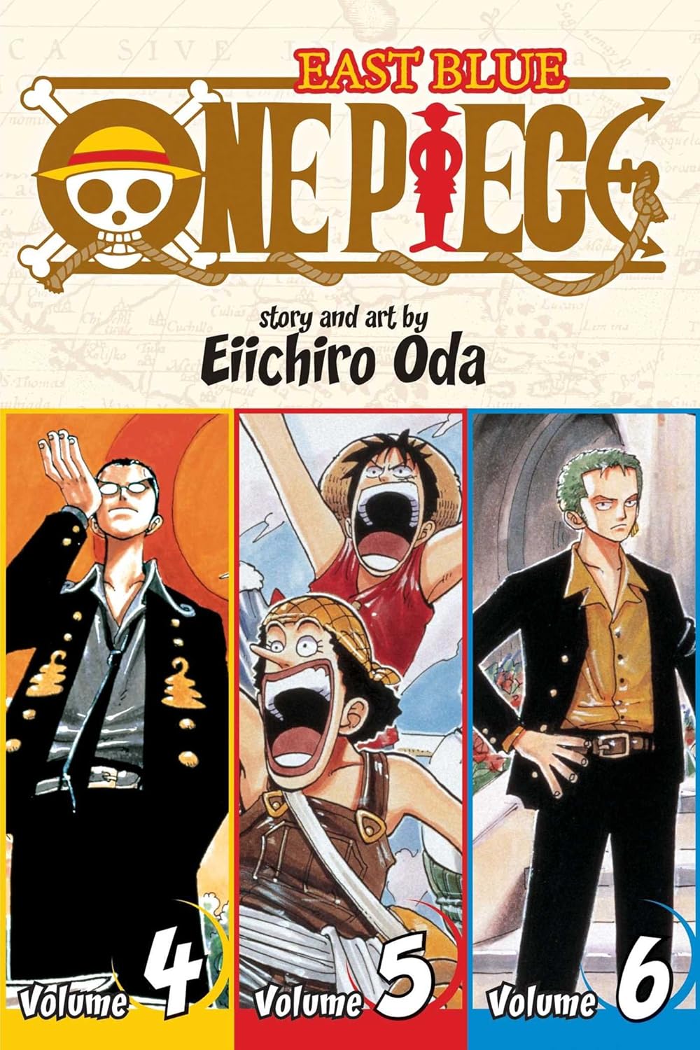 One Piece Omnibus Volumes 4, 5 & 6