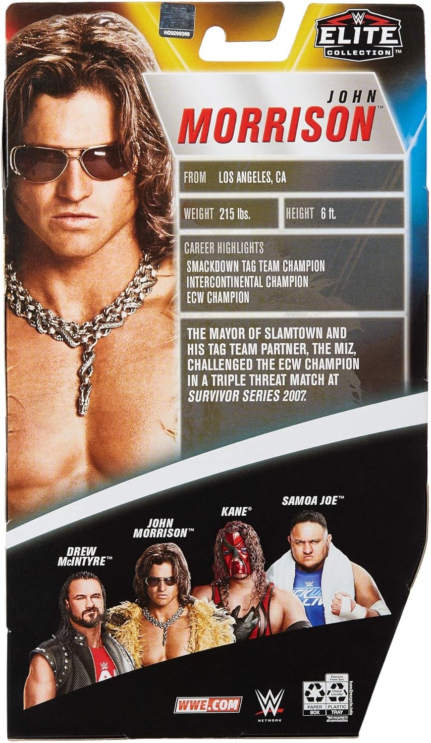 WWE John Morrison Survivor Series Elite Collection Action Figure