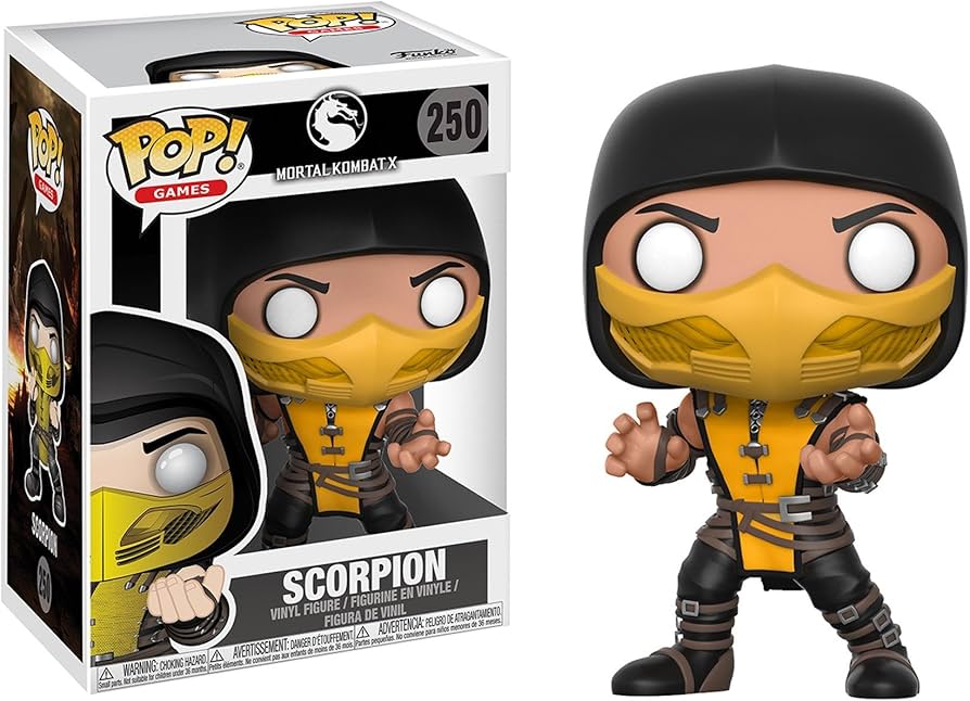Mortal Kombat X Scorpion Funko Pop! Vinyl Figure #250