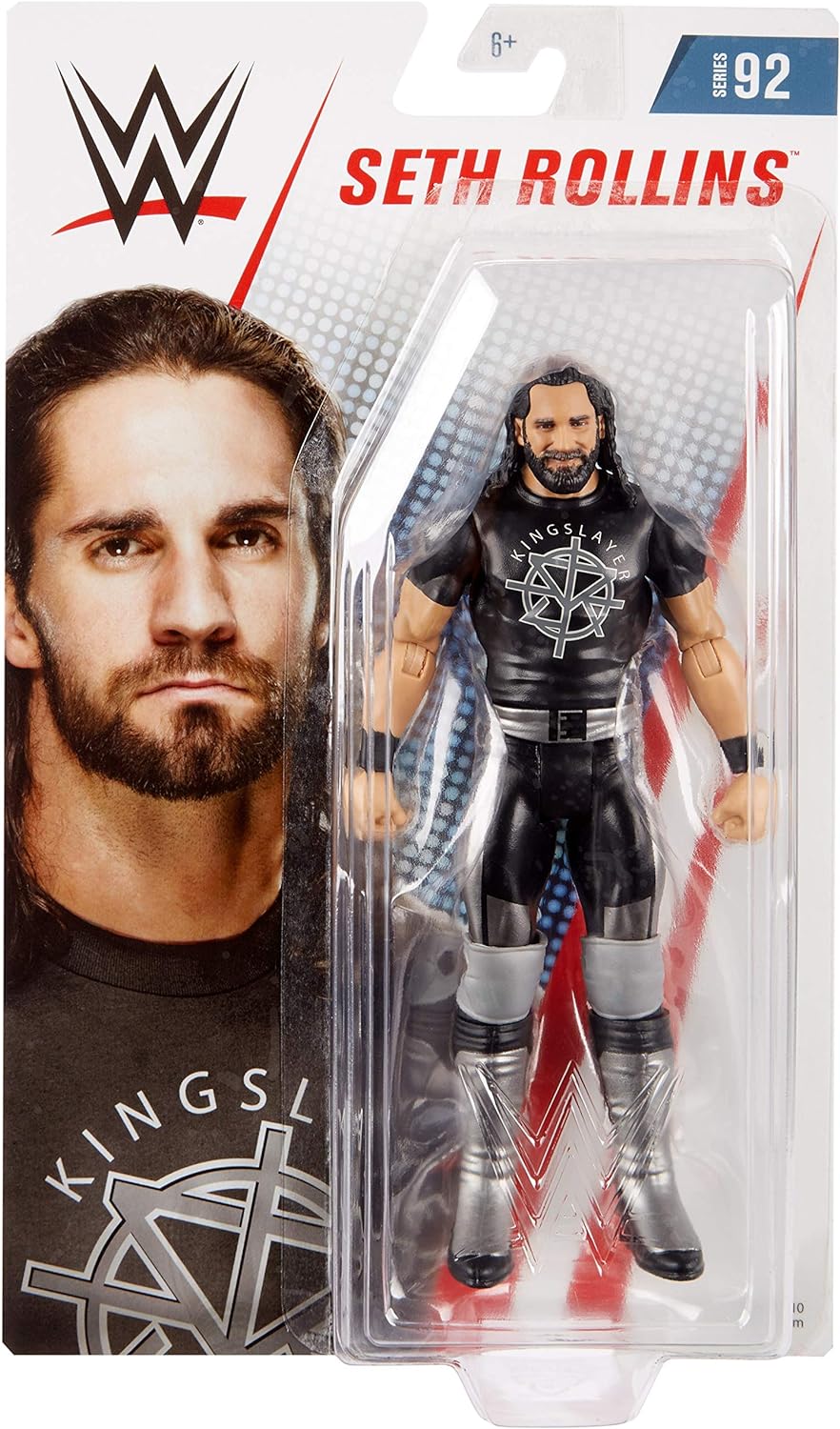 WWE Seth Rollins Wrestling Series 92 Action Figure