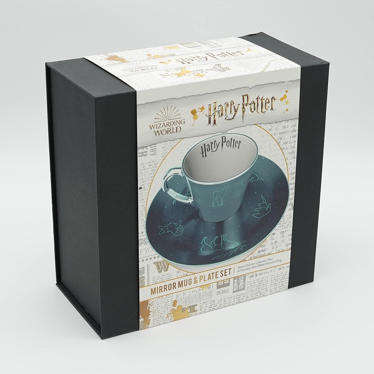 Harry Potter Patronus Mirror Mug and Plate Set