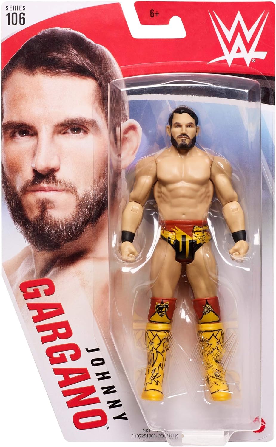 WWE Johnny Gargano Wrestling Series 106 Action Figure