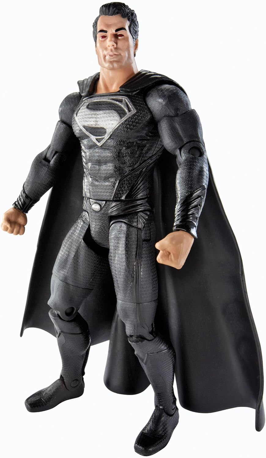 DC Comics Man of Steel Superman Black Suit Movie Masters Adult Collector Action Figure