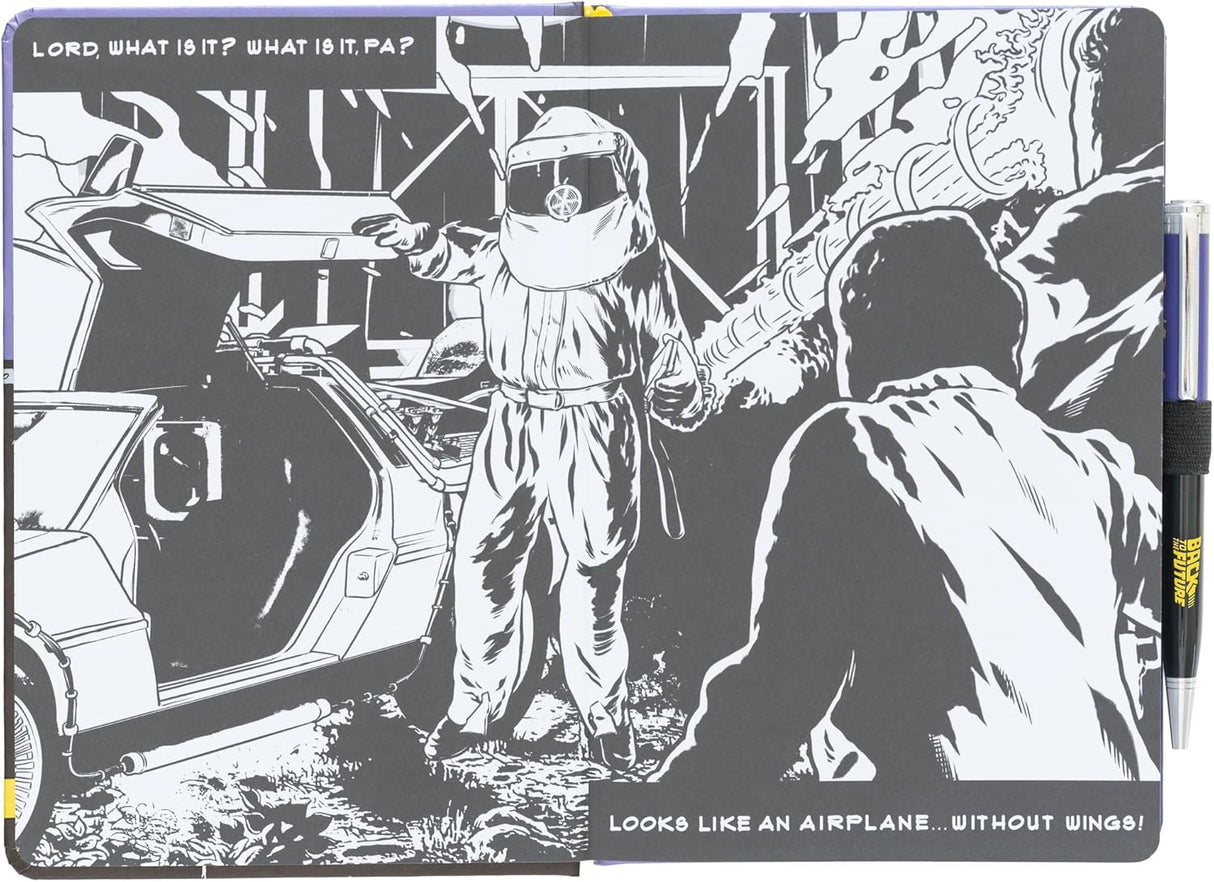 Back to the Future A5 Notebook With Pen