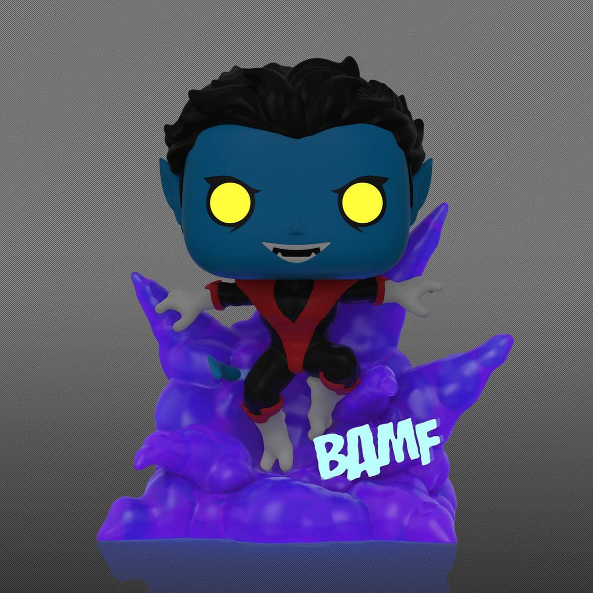 Marvel X-Men Nightcrawler Teleporting Glow In The Dark Deluxe Pop! Vinyl Figure