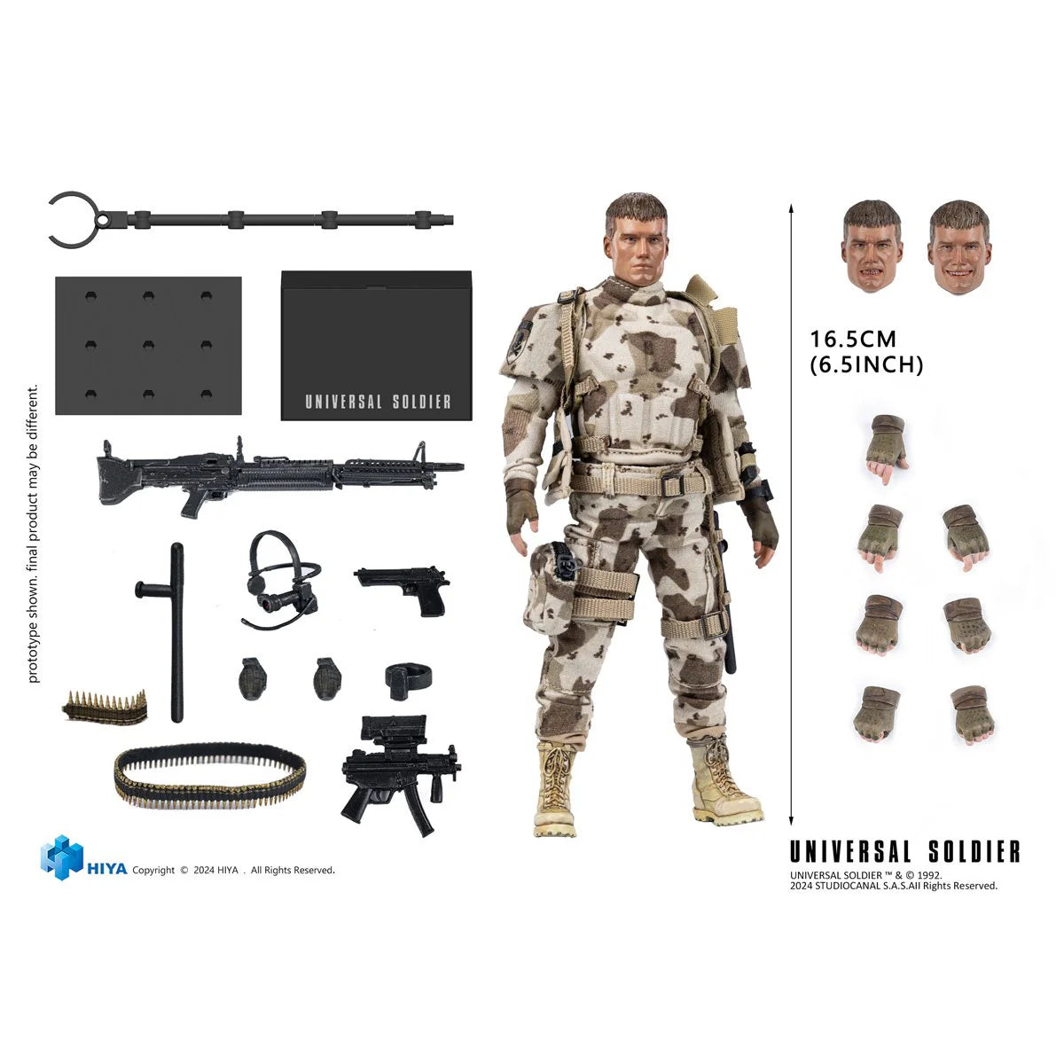 Universal Soldier Exquisite Super Andrew Scott 1/12 Scale Previews Exclusive Action Figure