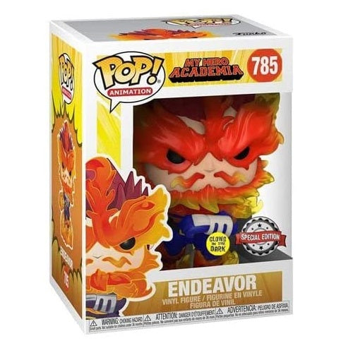 My Hero Academia Endeavor (Glow in the Dark) Funko Pop! Vinyl Figure #785