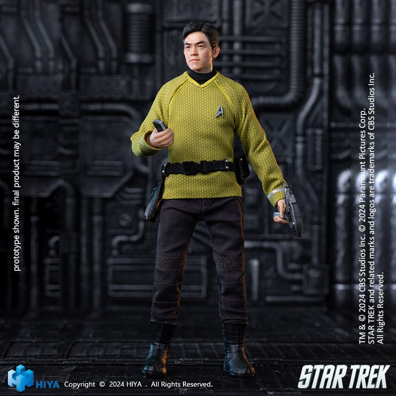 Star Trek 2009 Exquisite Super Series Sulu 1/12 Scale Previews Exclusive Action Figure
